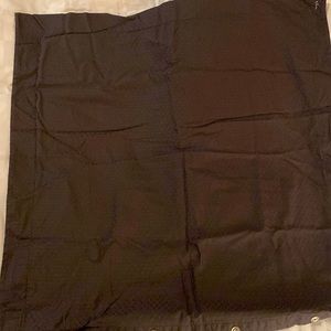 NEW German Luxury Black European Square Pillow Sham